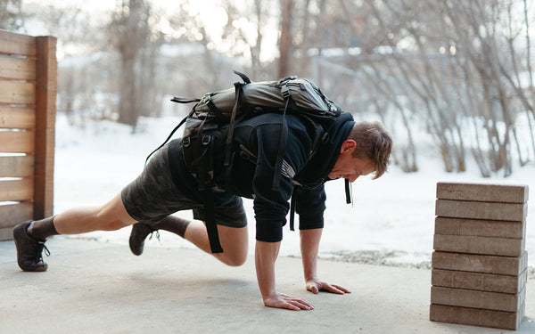 MTNTOUGH Stone Glacier heavy pack workout