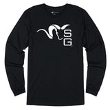 sg ram ls shirt in black