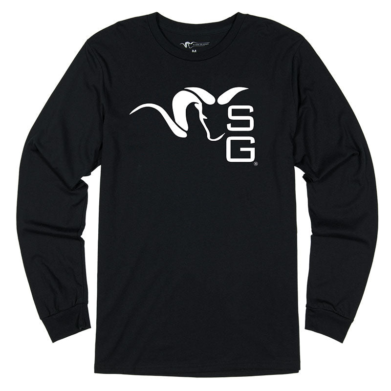 sg ram ls shirt in black