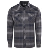 Timber Butte Snap Shirt SS - Carbon Plaid