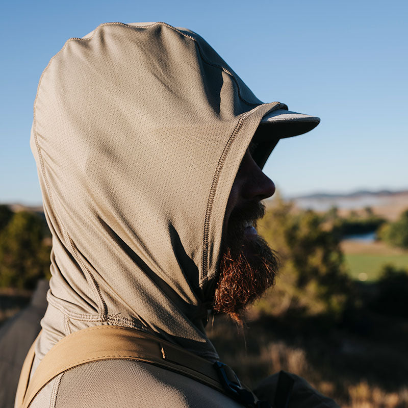 Halo Sun Hoody - ultralight breathable UPF protection base layer