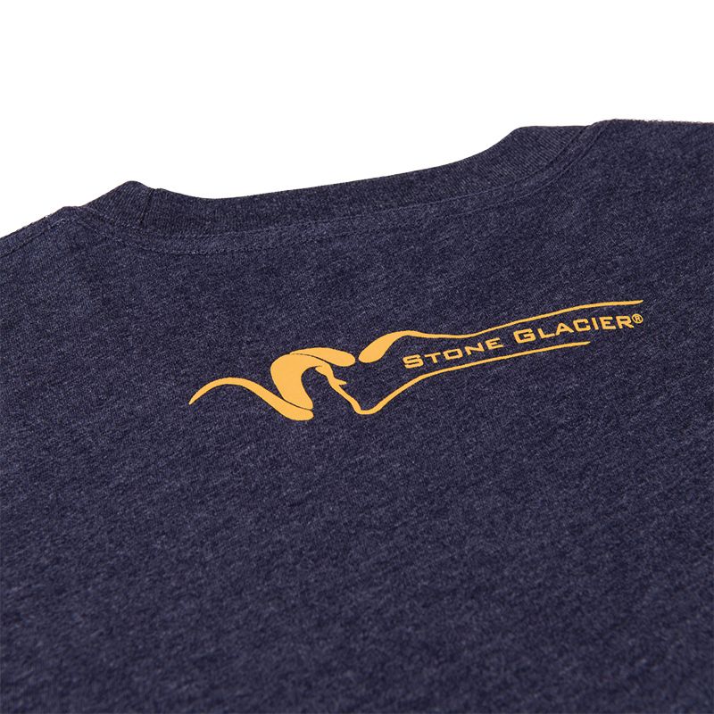 SG Mountain Ram T-Shirt - Navy Yellow